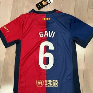 Red and Blue FC Barcelona Jersey